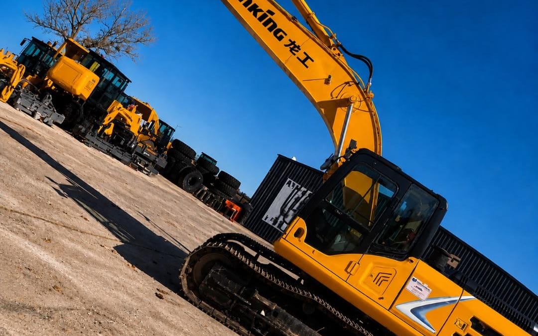 Excavadora Lonking CDM6205 sobre orugas